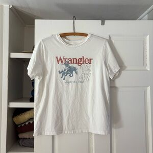 Wrangler Classic White Tee